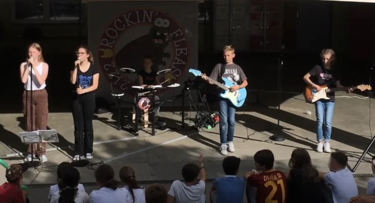 Premiers concert pour les Rockin' Fleas