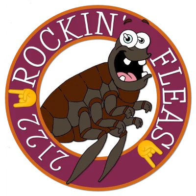 Premier logo des Rockin' Fleas